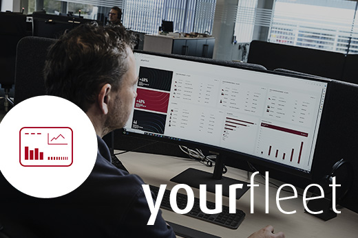 FÅ FULDT OVERBLIK OVER DIN FLÅDE MED YOURFLEET.